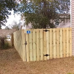 Fence Near the Back of the House